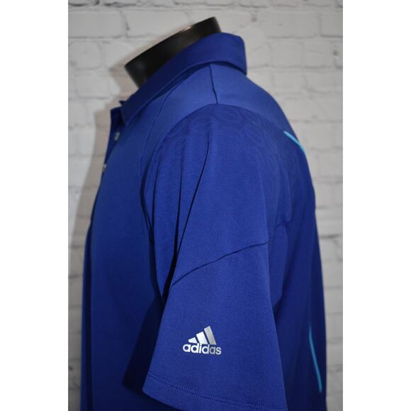 Adidas Golf Polo Shirt Mens Size XL Polyester Performance ClimaCool Formotion - Picture 4 of 10